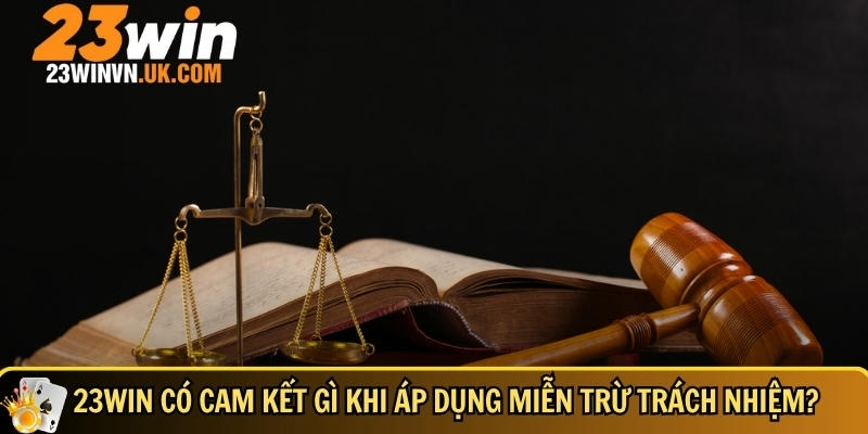 Miễn trừ trách nhiệm 23WIN 3 Những cam kết của 23WIN khi áp dụng chính sách