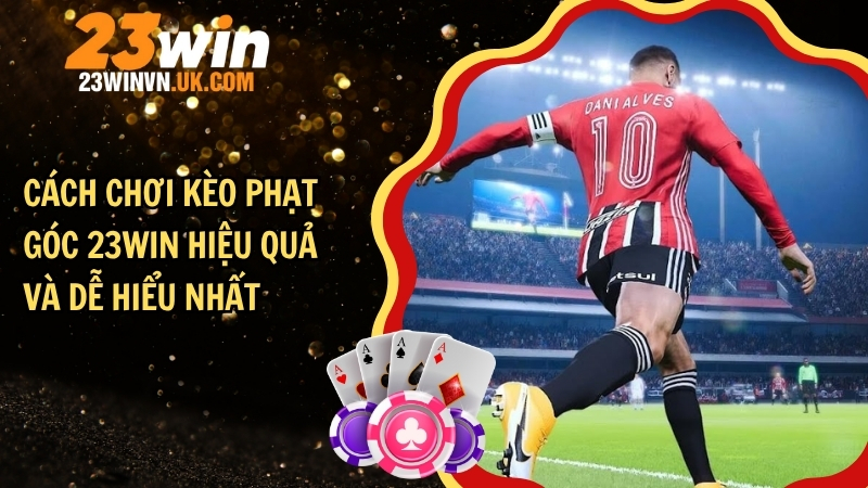 Cách chơi kèo phạt góc 23WIN hiệu quả và dễ hiểu nhất