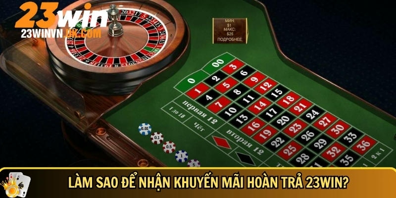 Khuyến mãi hoàn trả 23WIN 2 Hướng dẫn cách nhận khuyến mãi hoàn trả tại 23WIN