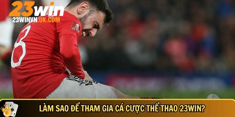 Hướng dẫn chi tiết cách tham gia cá cược tại thể thao 23WIN