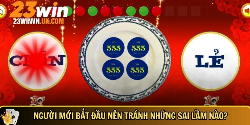 Cách chơi xóc đĩa hiệu quả cho tân thủ tại VN88LOC 5 Những sai lầm người chơi cần biết trước khi tham gia chơi xóc đĩa