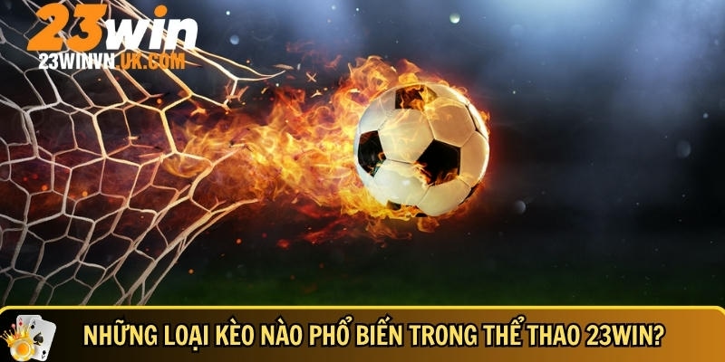 Tổng hợp các loại kèo phổ biến có tại 23WIN