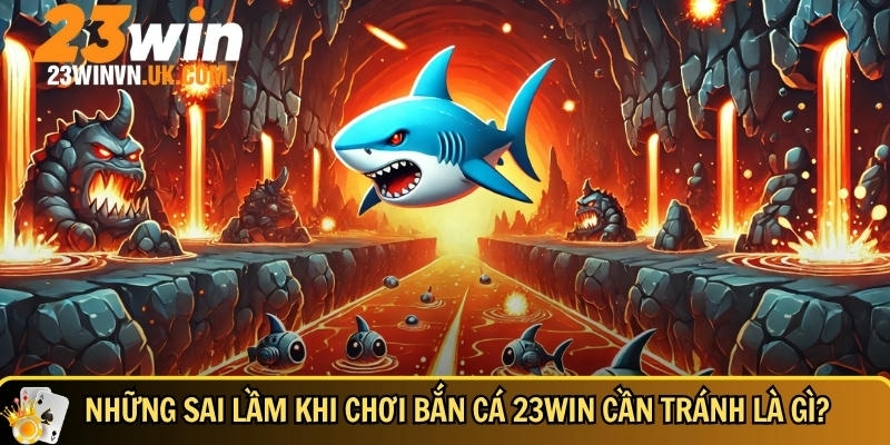 Các sai lầm người chơi cần lưu ý tránh khi chơi 23WIN